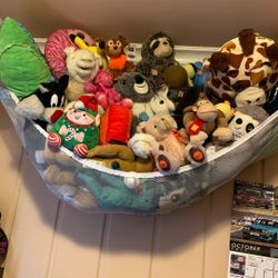 A Bunch Of Stuffed Animals