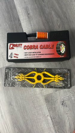 Cables And Tire Chain Adjuster