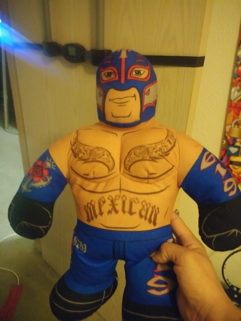 Talking wrestle buddy! 10$ like new.