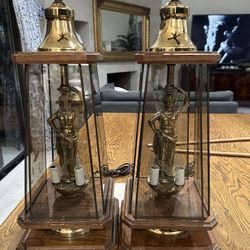 Pair Of Vintage Lamps