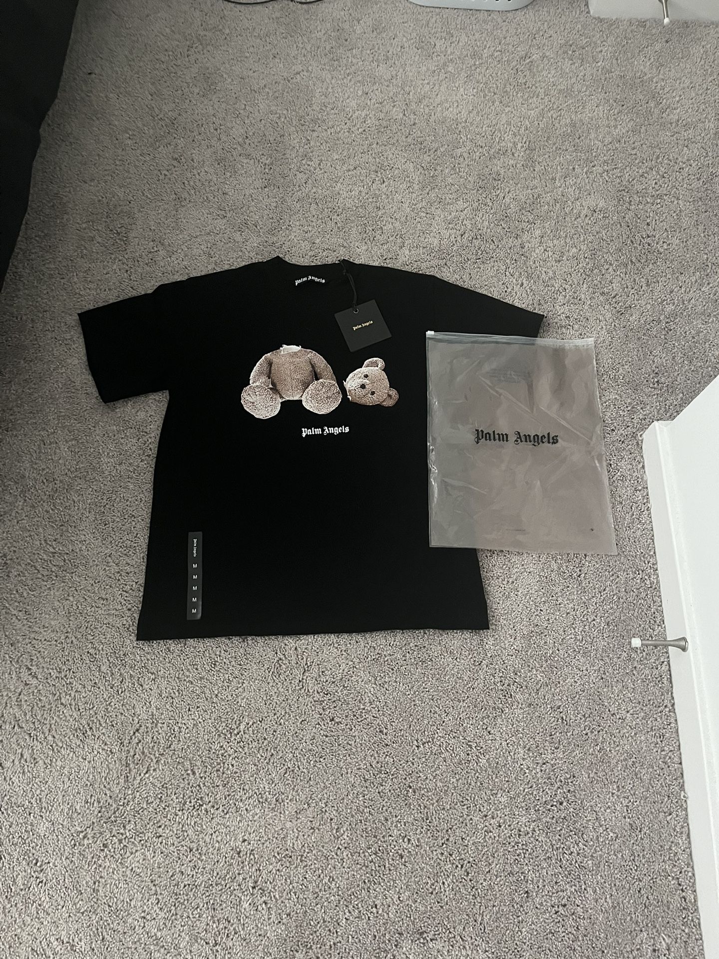 Palm Angels Teddy Bear Tee Black