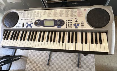 Casio Keyboard With Stand