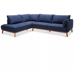 Blue Macys Couch- Great Condition! Needs To Go! 