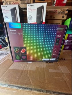 Govee Curtain Light: LED String Lights with 73 Settings, Smart App Control