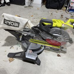 Ryobi 10” Sliding Miter Saw – Brushless, Cordless (P3650)