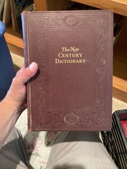 The New Century Dictionary Volume One 1953, Vintage Dictionary A-Pocket Veto