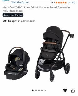Maxi Cosi Luxe car seat & stroller