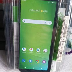 Cricket Ovation 3 Cell Phone, 6.8 HD+ Display Octa Core Processor, 8 MB Front Camera.