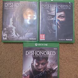 Dishonored Games Xbox