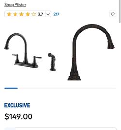 Bronze Kitchen Faucet 