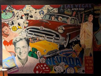 Original Art Pieces with Las Vegas Vibe
