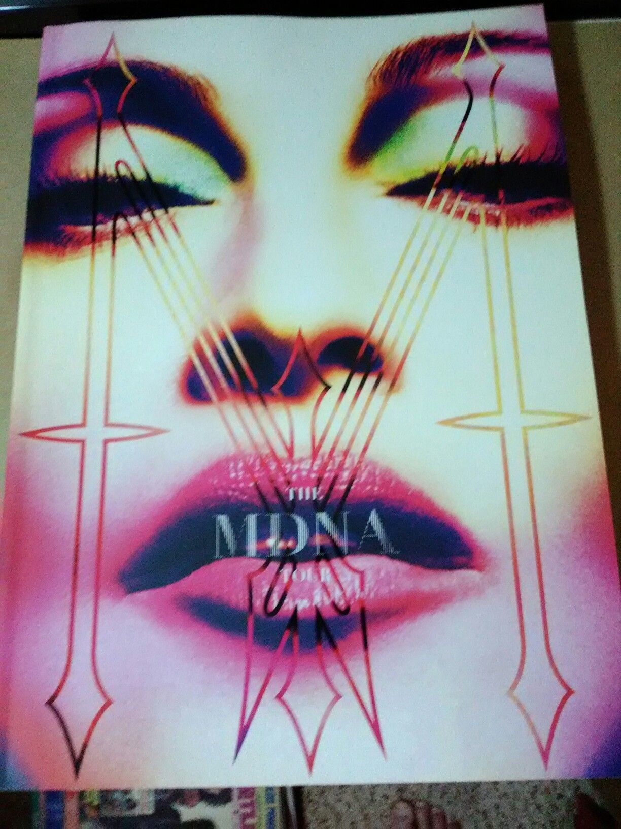 Madonna's( MDNA TOUR) concert program