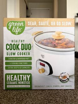 GreenLife programmable slow cooker