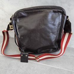 Genuine Bally Leather messenger bag - unisex