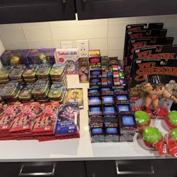 Pokémon Ascended Heroes Tins / One Piece Eb03 / Needoh (cones, Glitter, Fuzz, Cats)