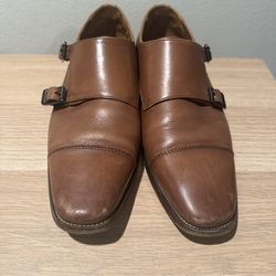 Edison Double Monk Strap Men’s Dress Shoes