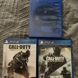 Ps4 Games Call Of Duty All Working Conditions Like New