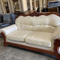 Leather Sofa 