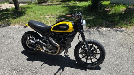 2018 Ducati Scrambler Icon – Trade for Porsche