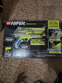 Nerf Hyper Impulse-40 blaster