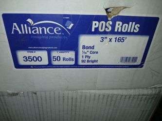 Alliance POS register Rolls
