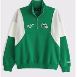 Philadelphia Eagles Half-Zip Sweatshirt 