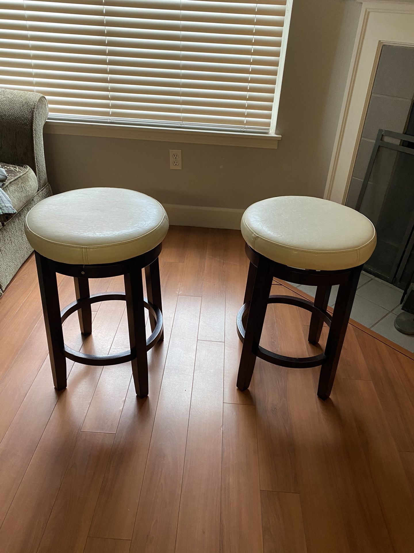 Leather Bar stools