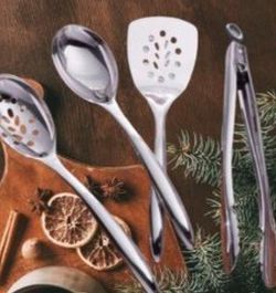 Set D 4 Utensilios Acero Inoxidable