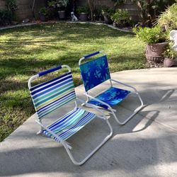 Lightweight Beach Chairs Each 
