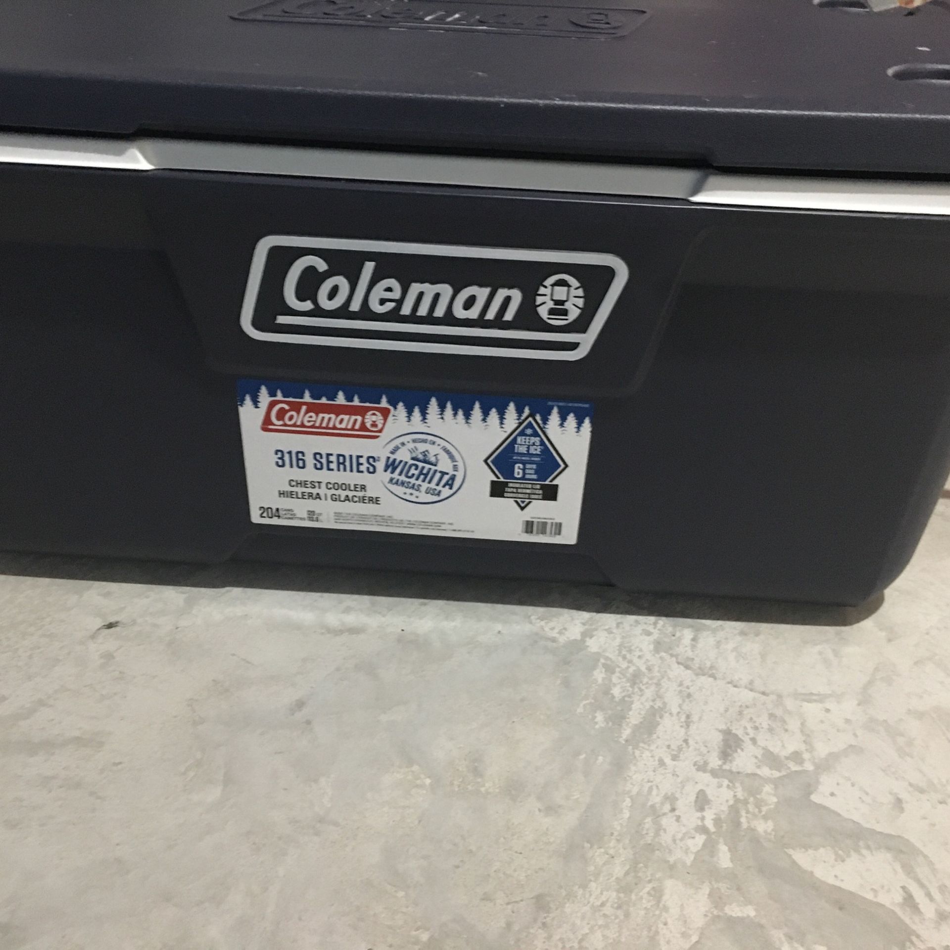 Coleman Chest Cooler New