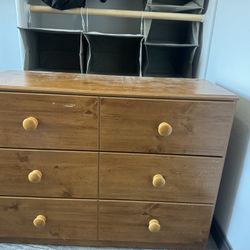Children Room Dresser And Shelf