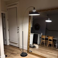 Real Marble Base Floor Lamp