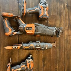 Rigid power tool set