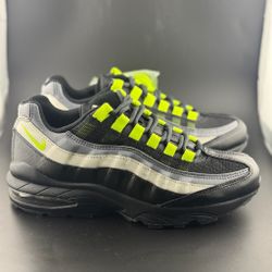 Nike Air Max 95 Black Volt-Dark Grey GS 