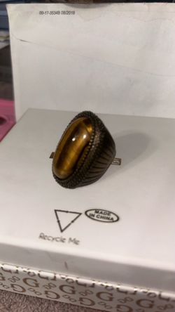 tiger eye ring