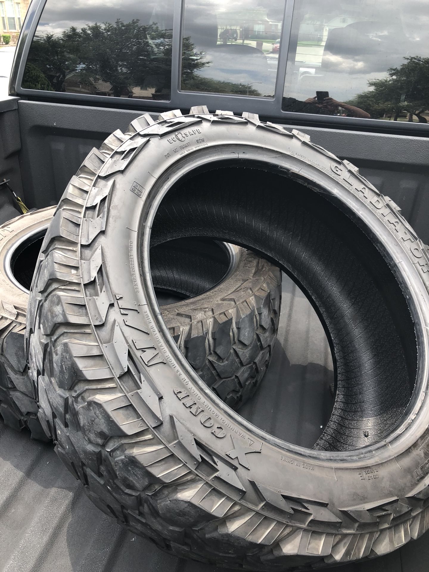 2 tires 35x12.50x22 *for sale* gladiator x comp mt