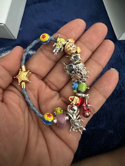 Disney bracelet with charms