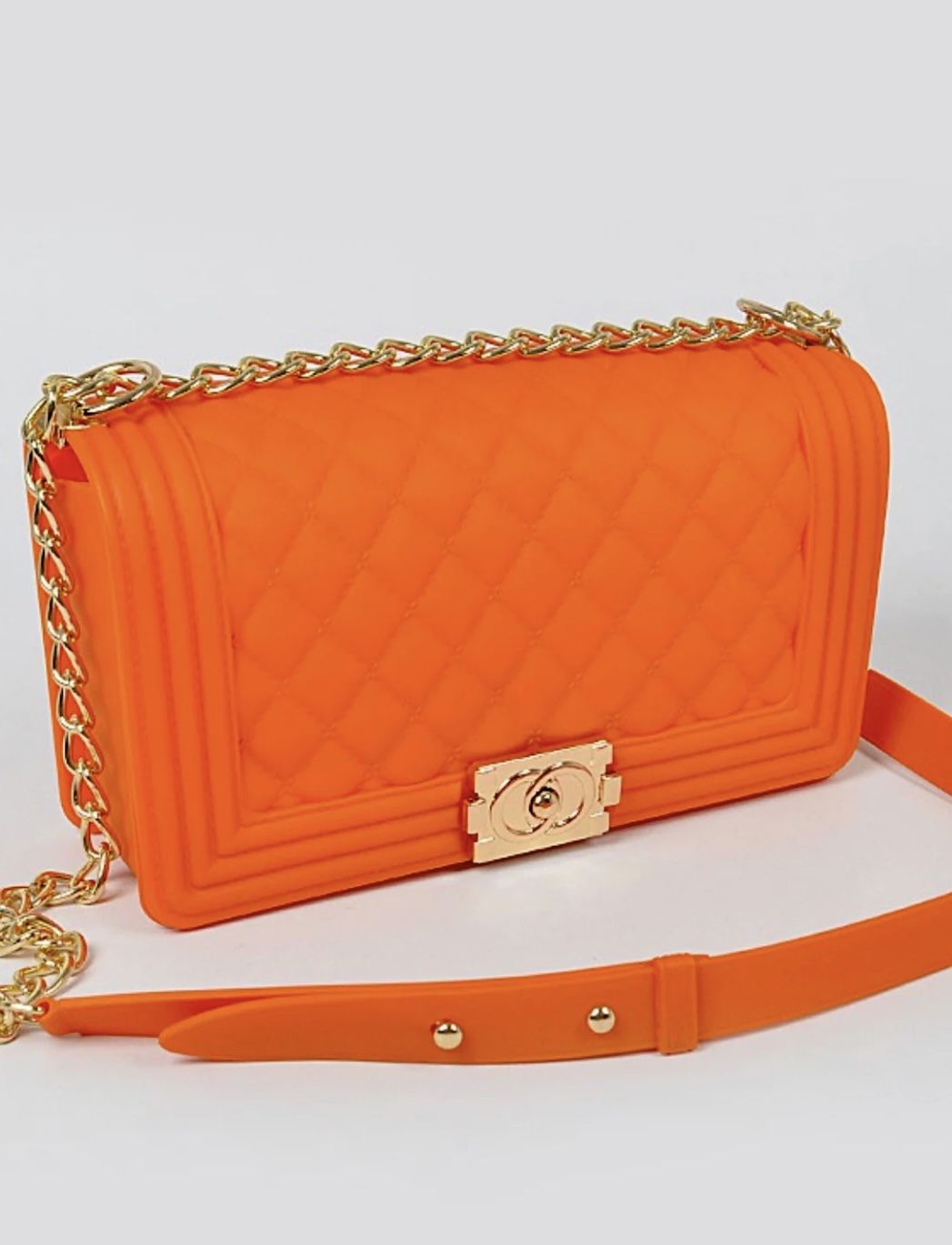 Orange Boss Bag