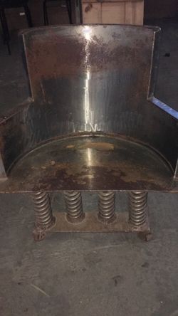 Vintage Metal rocking chair