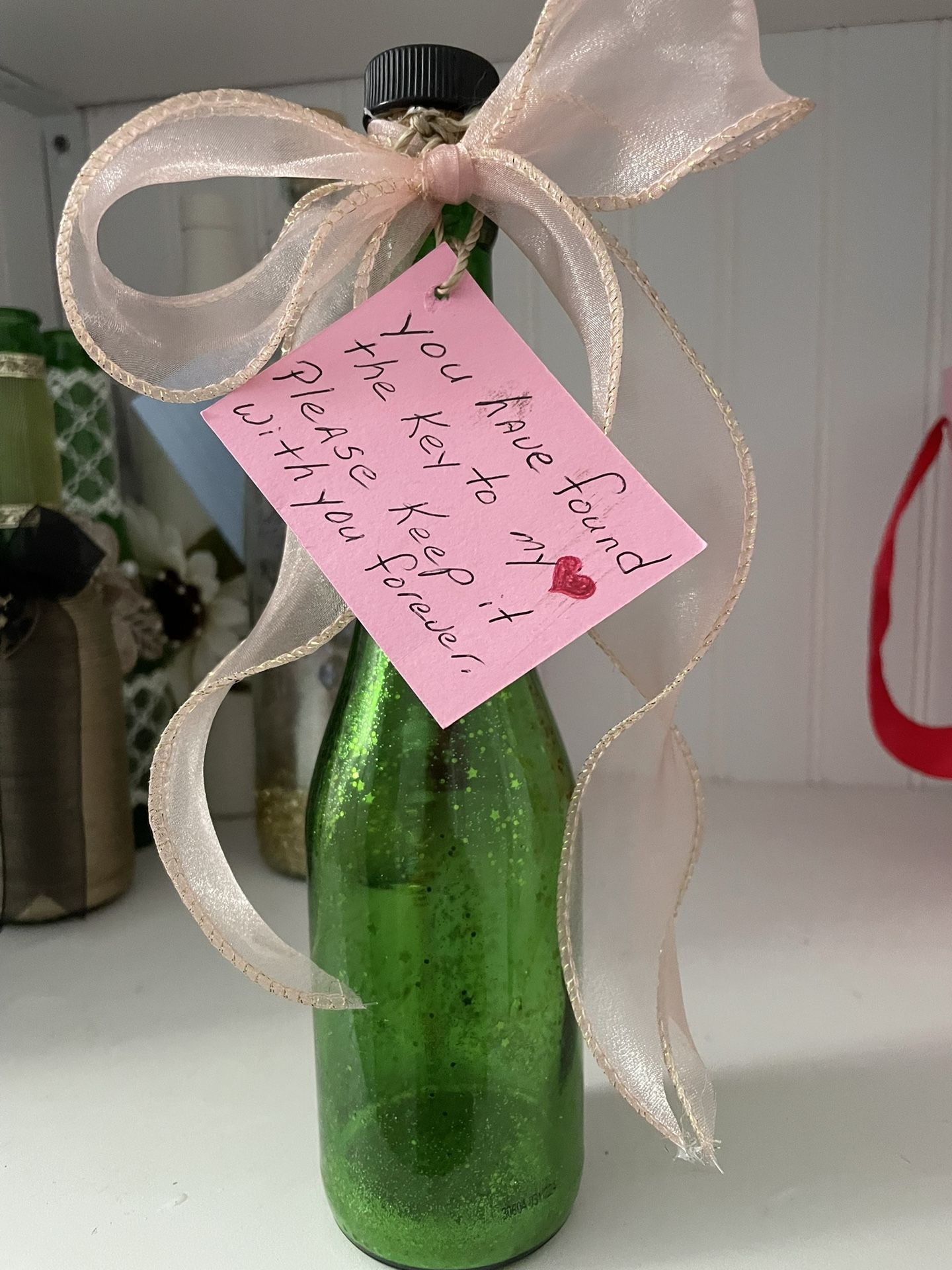 Key To My Heart Vase