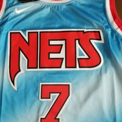 KEVIN DURANT NETS JERSEY 