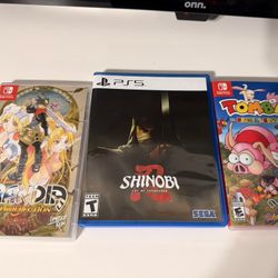 Ps5 + Switch Games 