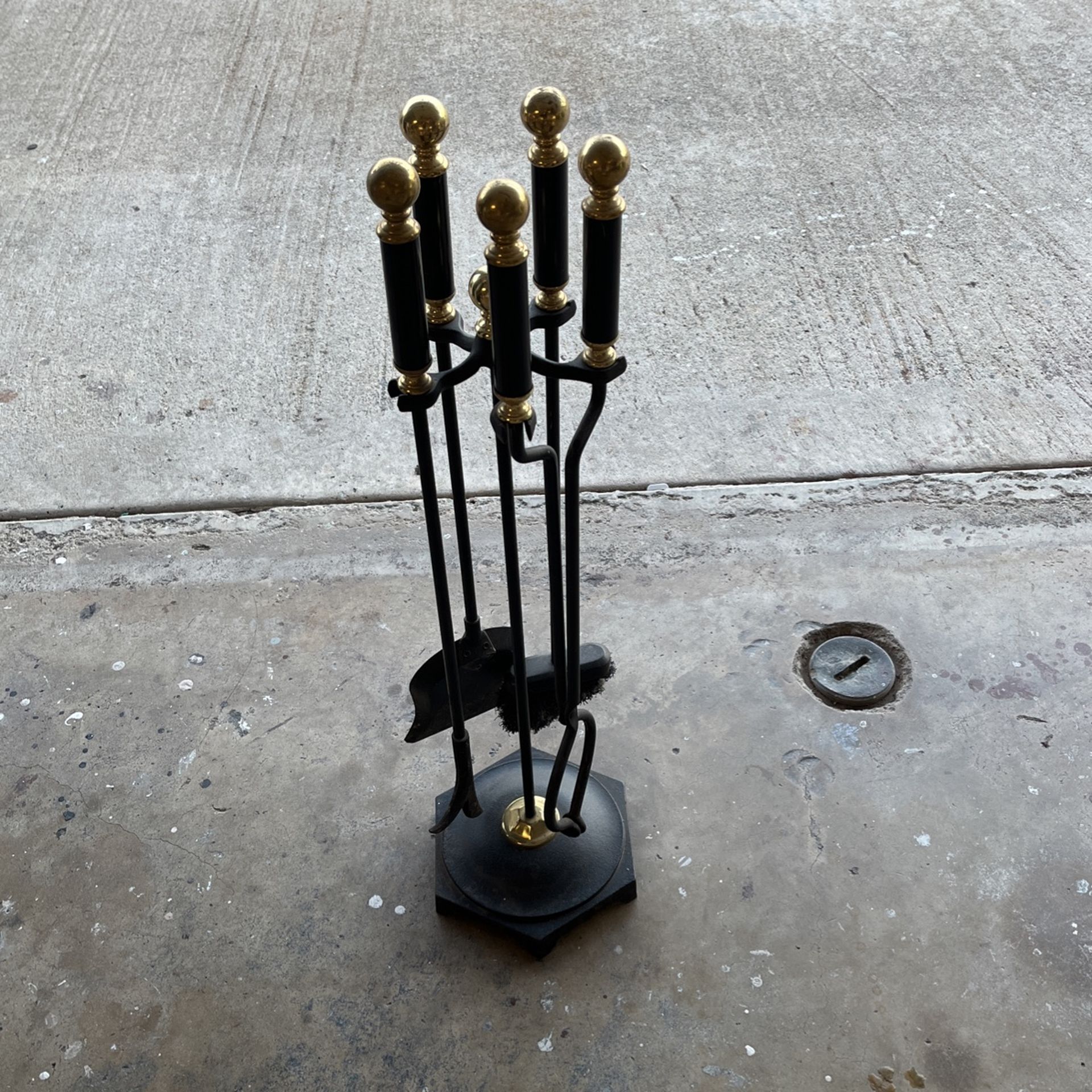 5 Pieces Fireplace Set