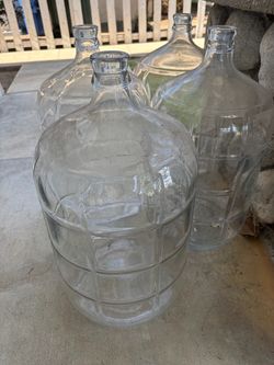 5 Gallon Glass Bottles