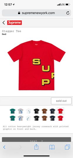 Stagger tee 2025