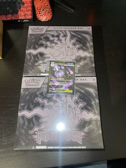 Pokemon pitch black ETB with Chase Card chandelure