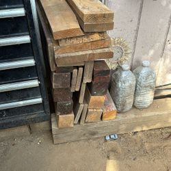 Madera Diferentes  Medidas  Roja Y Normal 