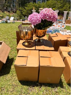 Vases, Floral Accessories, Bud Vases, Columns, Yard Sale