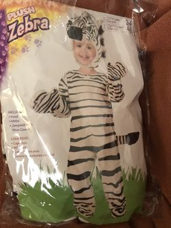 Toddler Zebra Halloween Costume