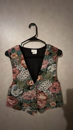 Floral vest
